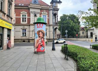 Kampania dla KFC w Krakowie